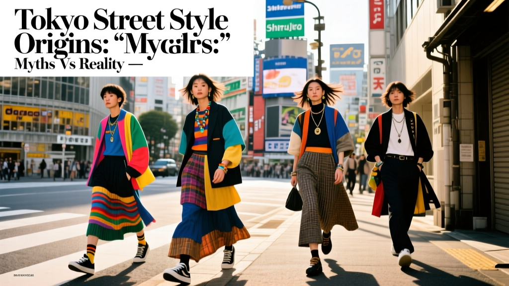 Tokyo Street Style Origins: Myths vs Reality