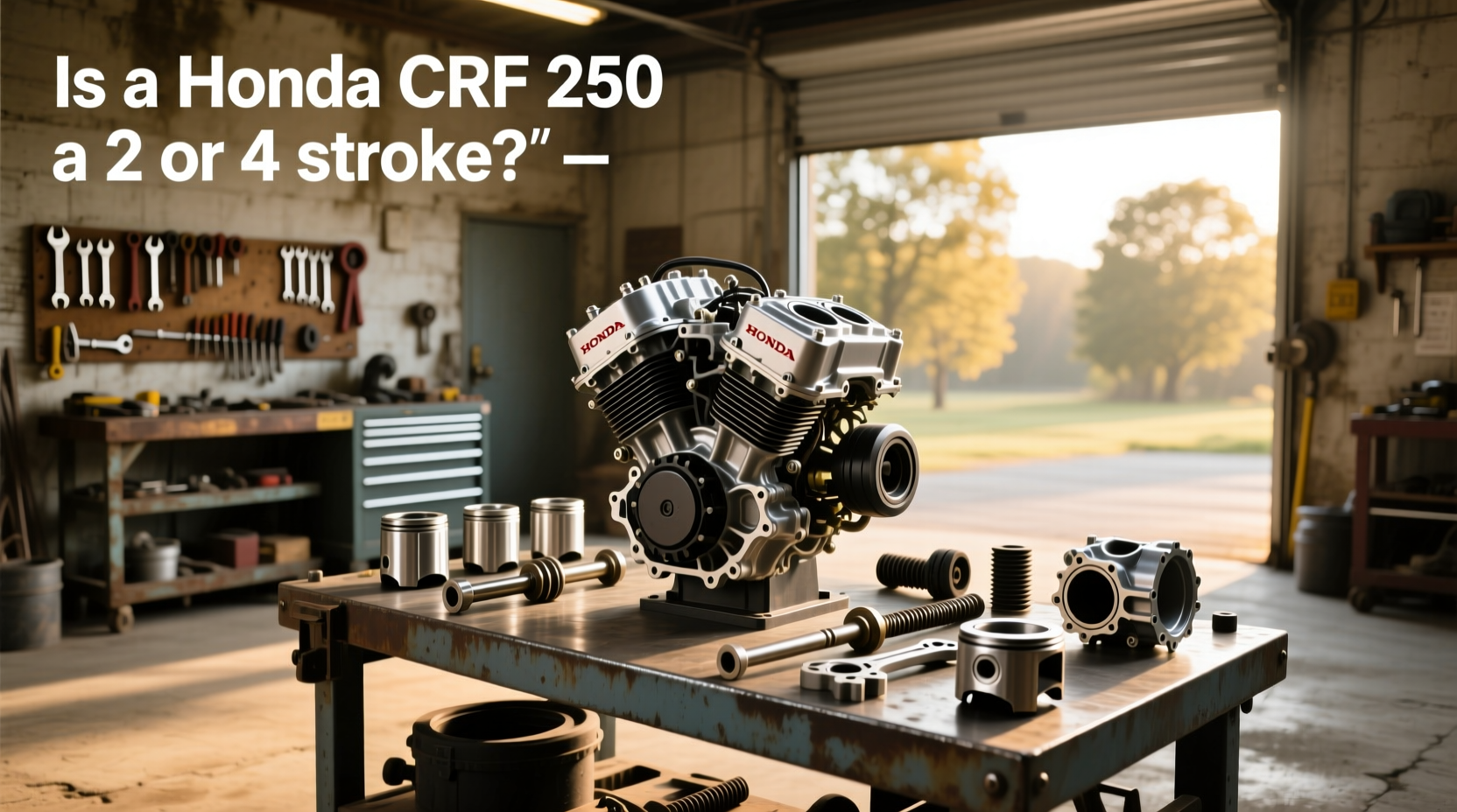 How to Choose a Honda 250cc Engine: Is CRF250 2 or 4 Stroke?