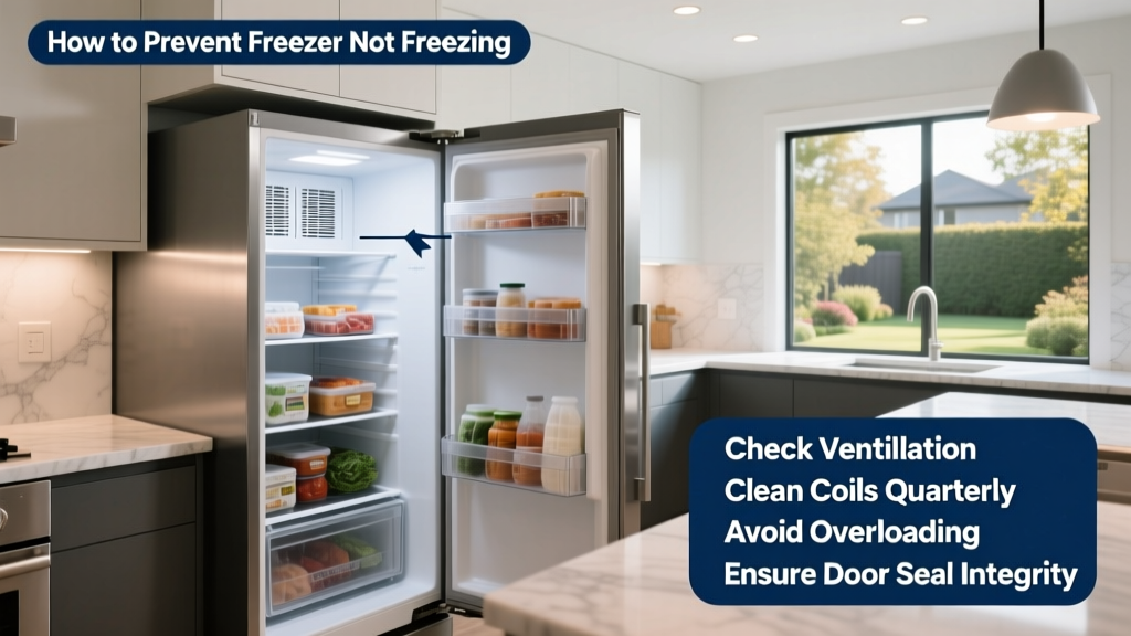 How to Prevent Freezer Not Freezing: A Homeowner's Guide