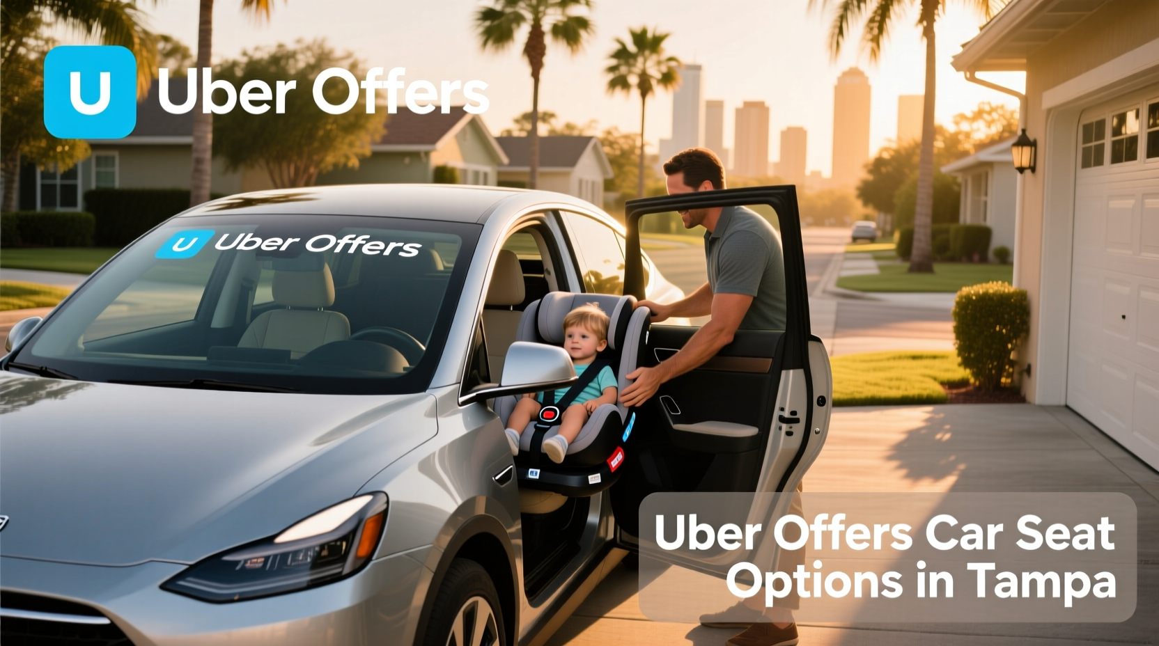does uber have car seat options in tampa