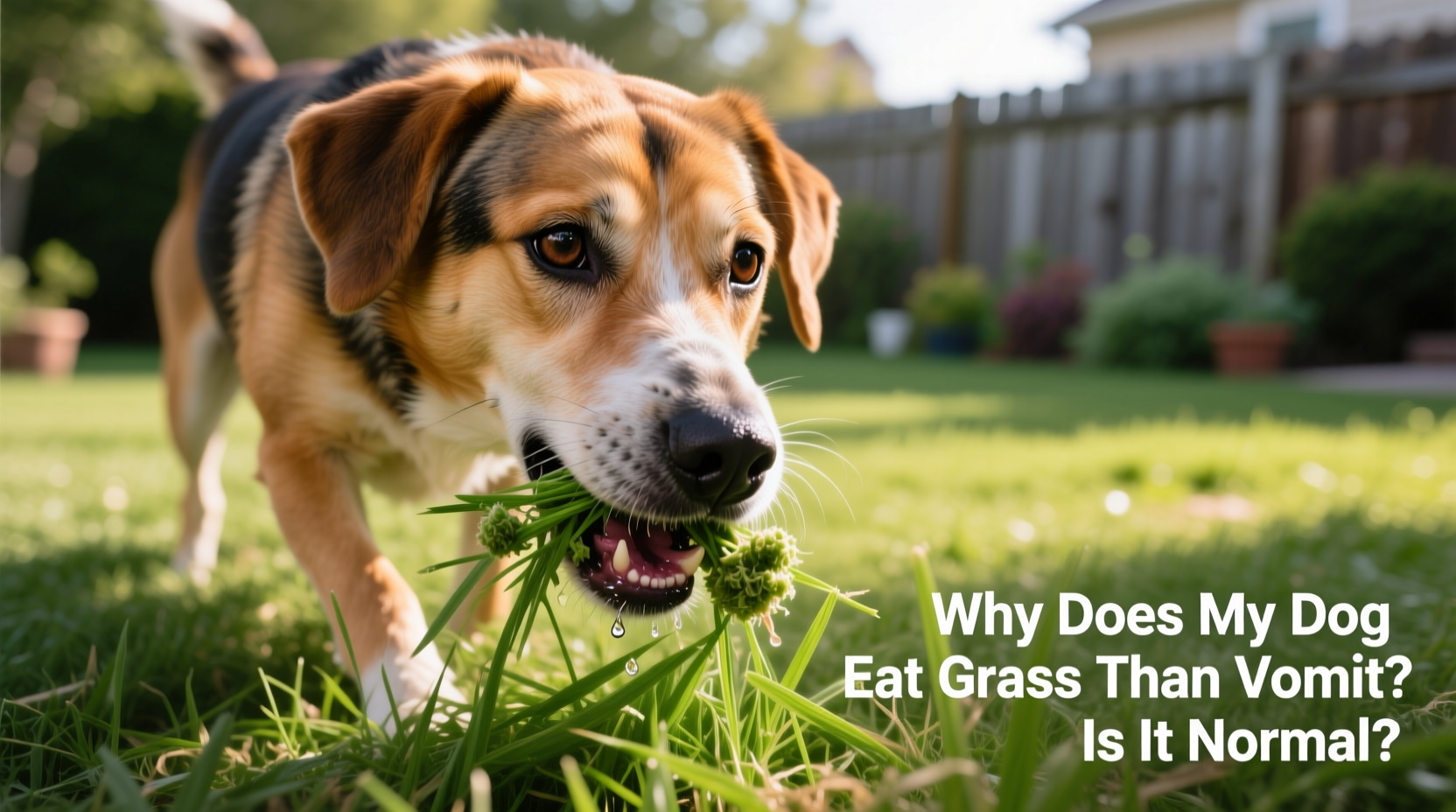 Why Does My Dog Eat Grass Then Vomit Is It Normal Or Concerning