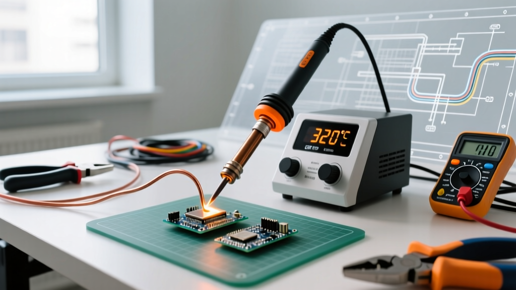Thermal Setup Before Soldering with Soldering Iron Workstations