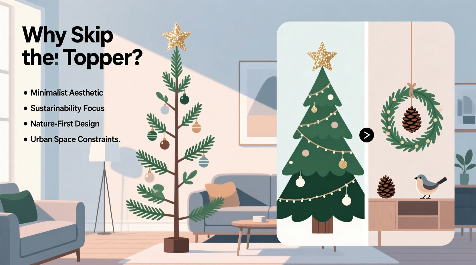 why do some people skip tree toppers altogether design trends explained