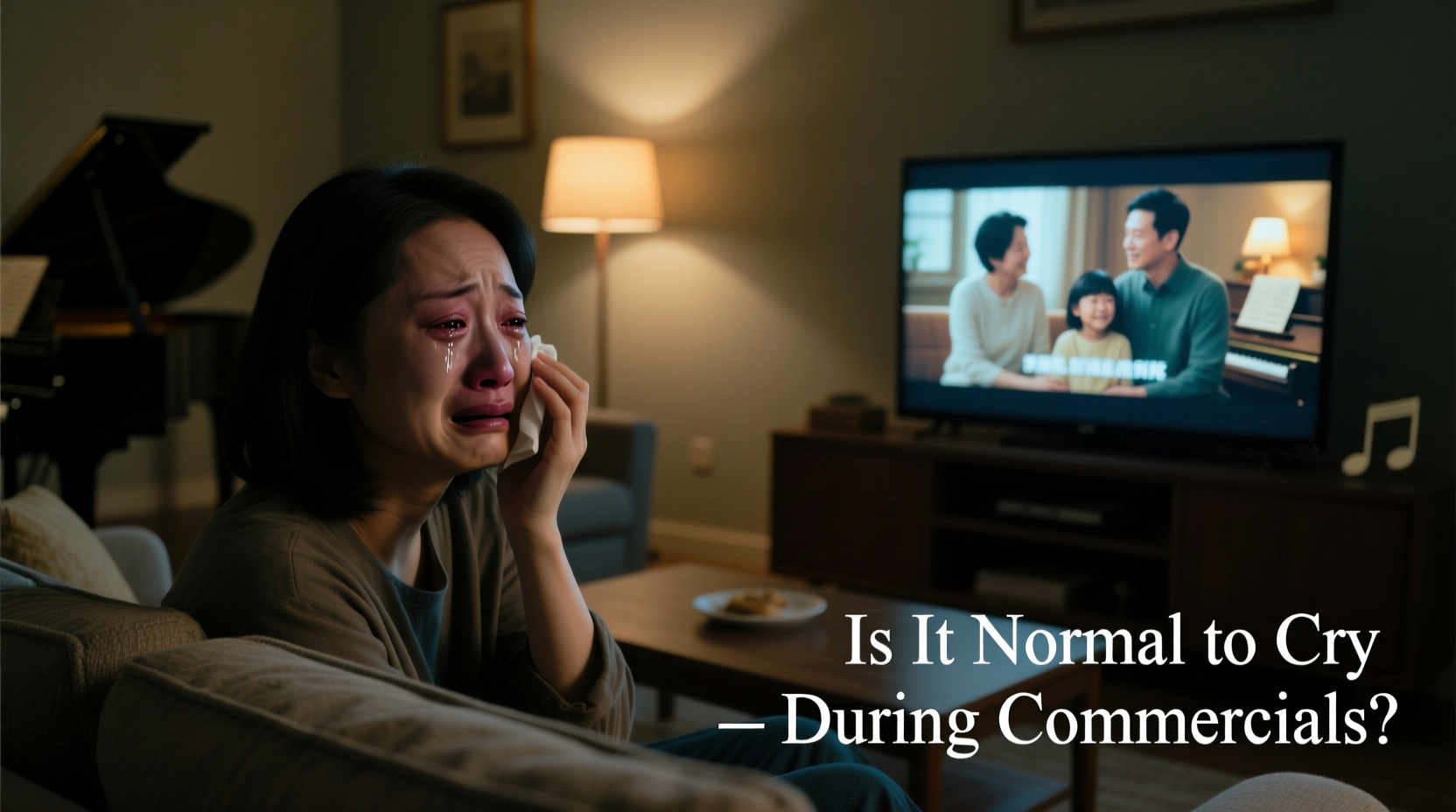 is it normal to cry during commercials emotional triggers explored