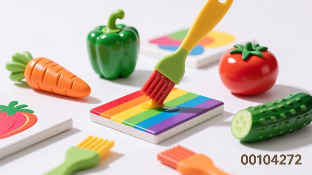 Fun and Innovative Vegetable Paintings: A Safe, Sensory-Rich Art Experience for Toddlers and Preschoolers