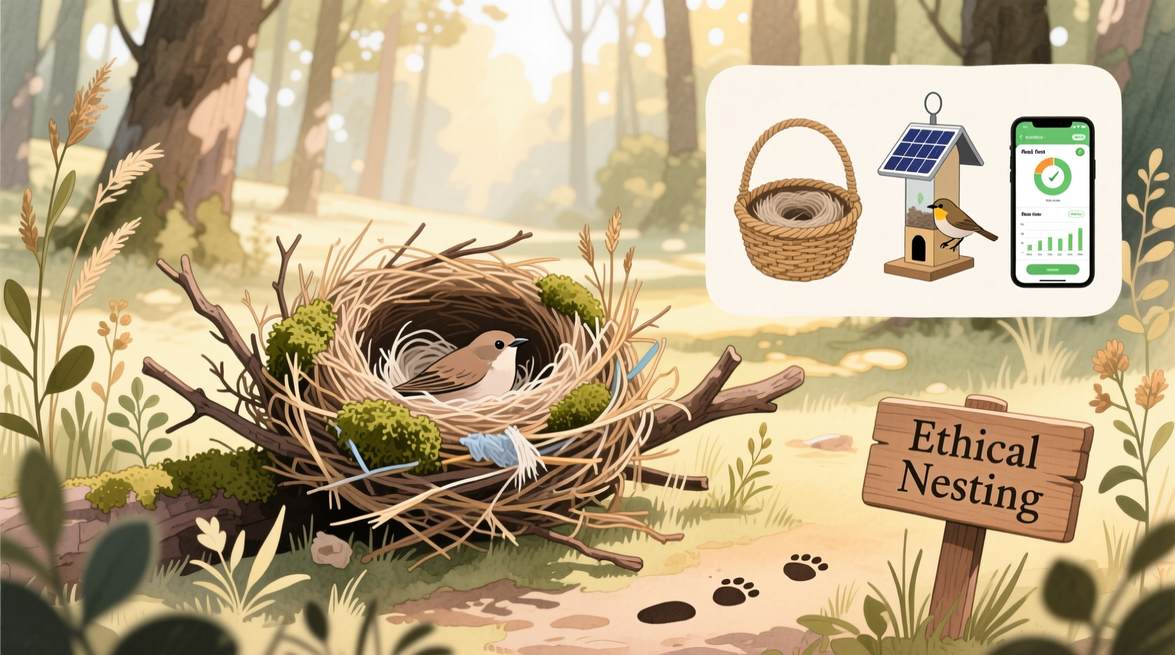 how to make bird nest