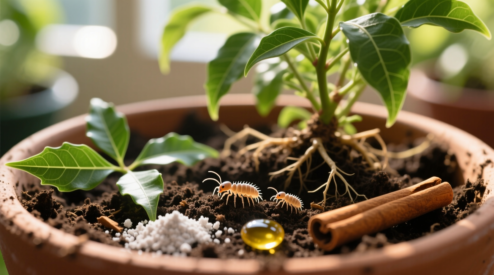 natural ways get rid soil mites