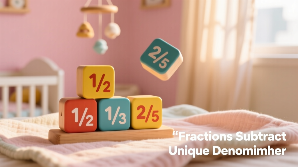 Subtracting Fractions with Unlike Denominators: A Step-by-Step Guide for Parents and Educators