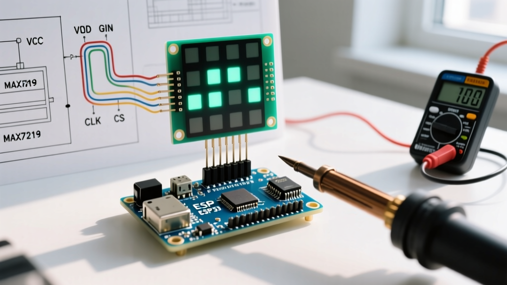 Troubleshooting MAX7219 with Arduino: Fix Flickering & Blank Displays