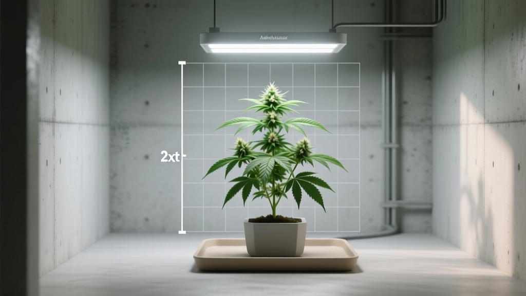 Indoor Cannabis Plant Space Requirements (2026)