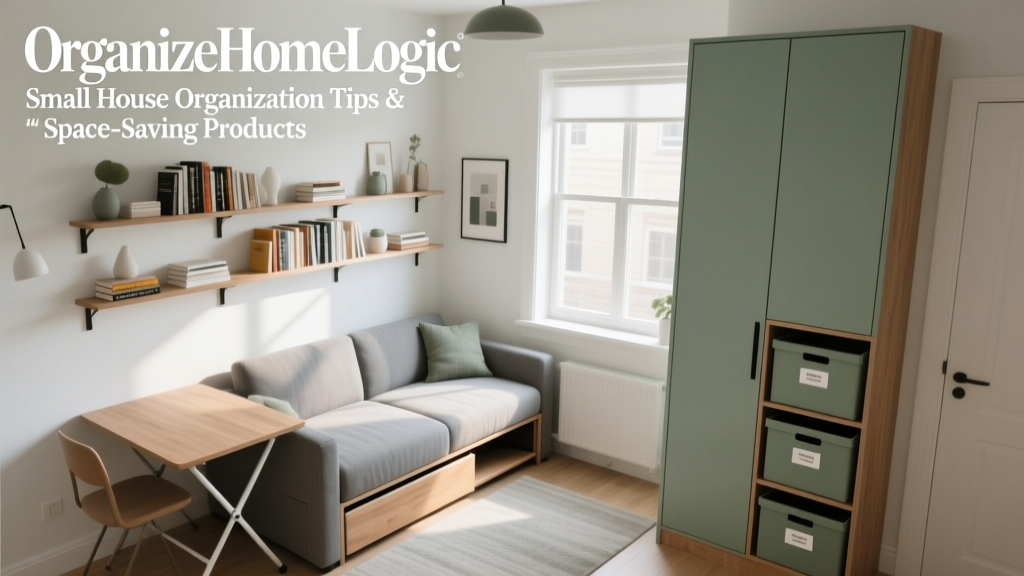 Small House Organization Tips & Space-Saving Products