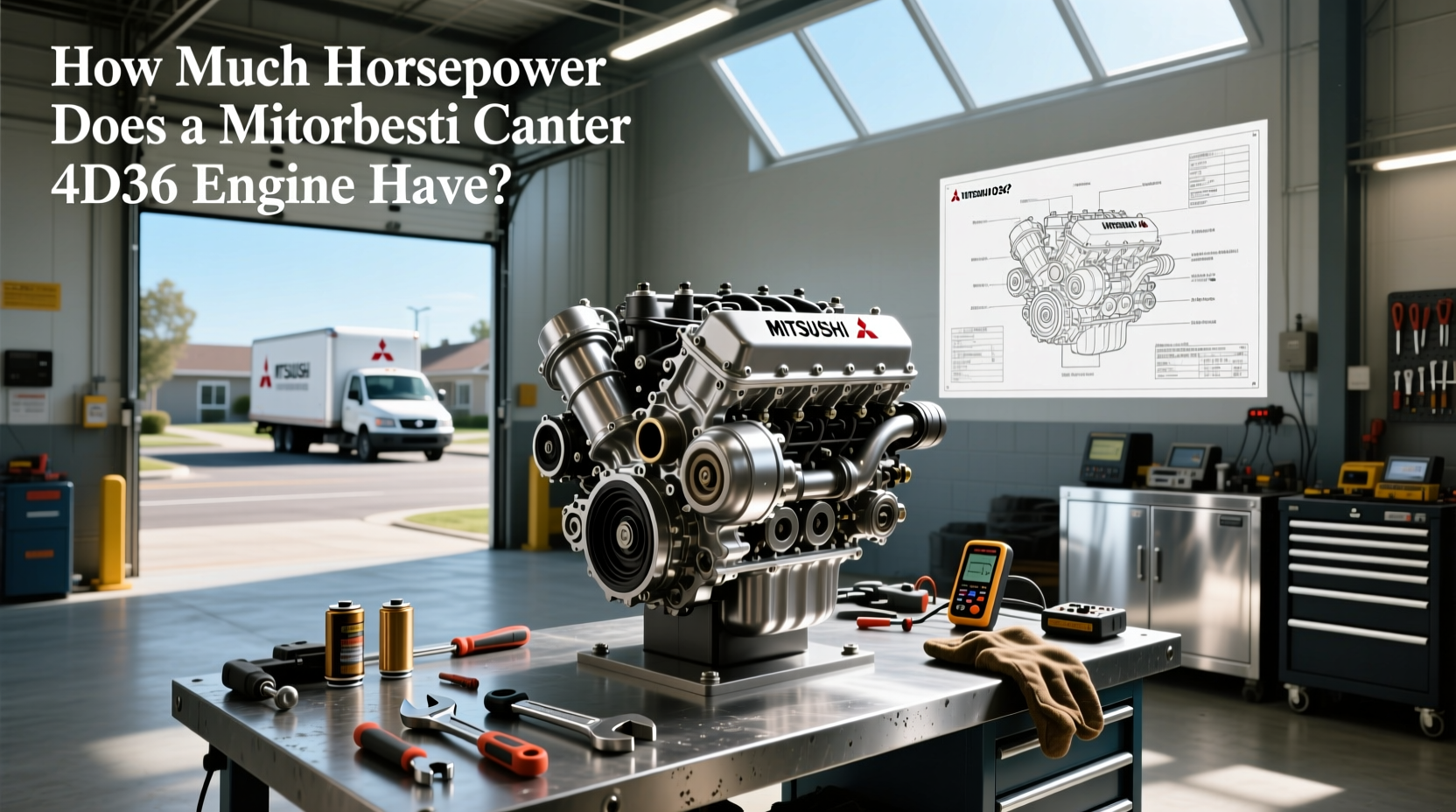 How to Choose Mitsubishi 4D34 Engine, How Much Horsepower Does It Have? Buying Guide
