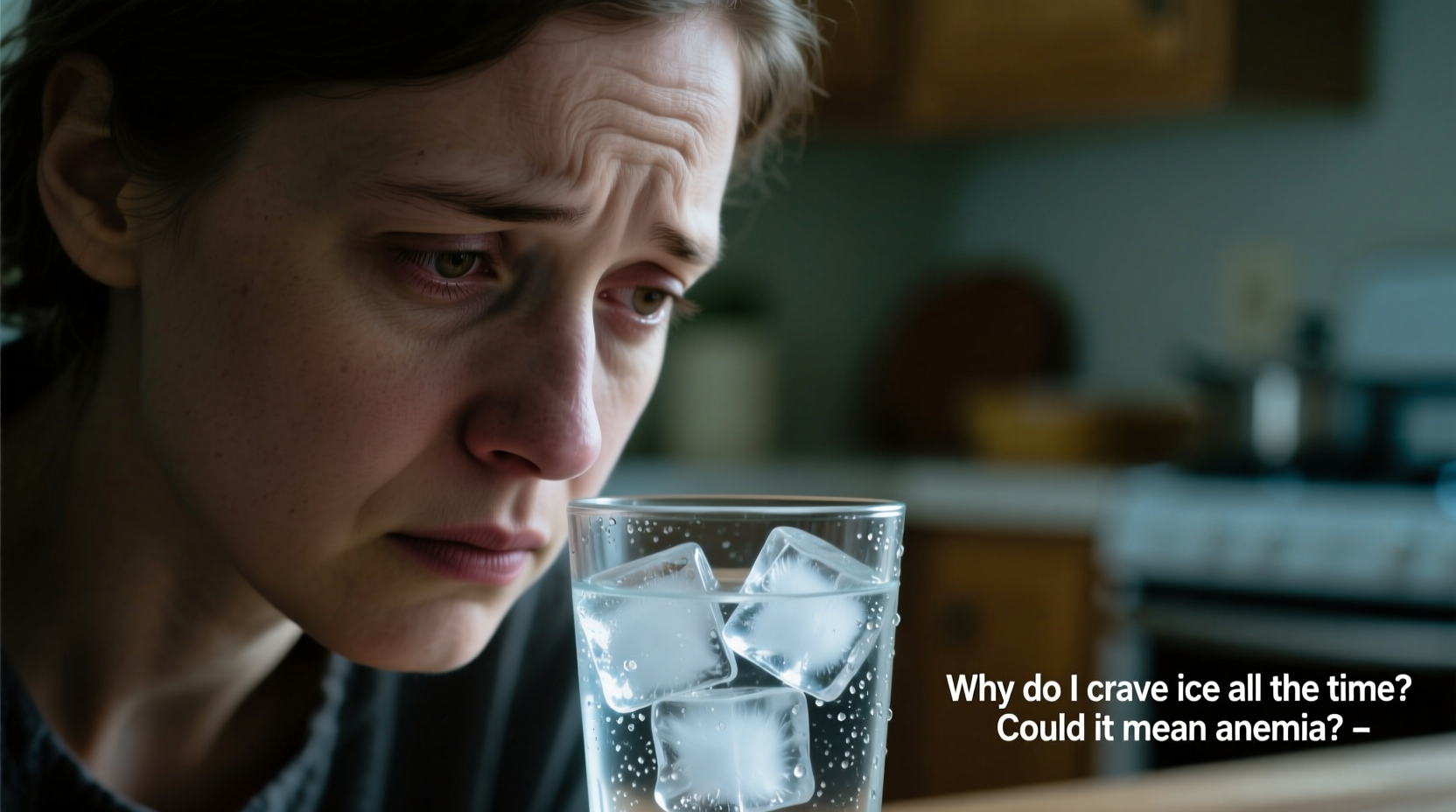 why do i crave ice all the time and could it mean anemia