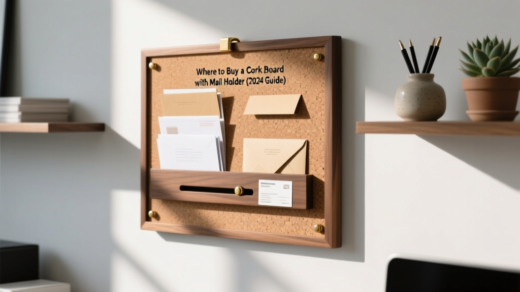 Where to Buy a Cork Board with Mail Holder (2024 Guide)