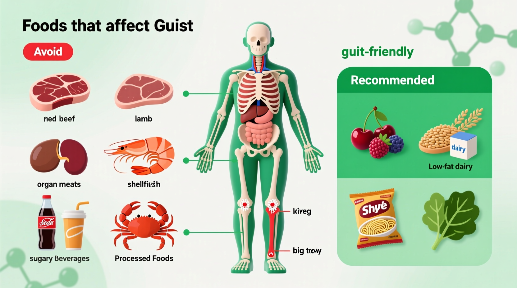 What Foods Affect Gout: Science-Backed Dietary Guide