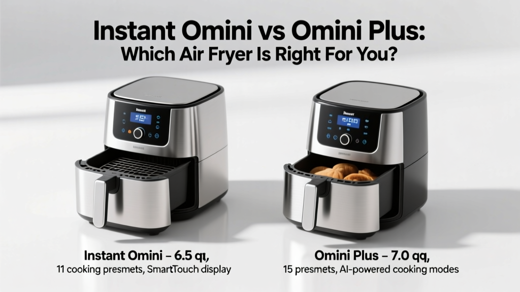 Instant Omni vs Omni Plus: Which Air Fryer Is Right for You?