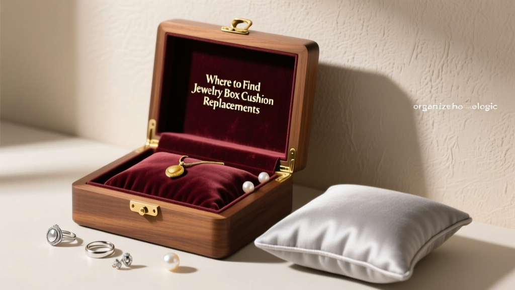 Where to Find Jewelry Box Cushion Replacements