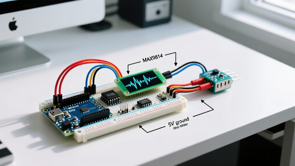Wiring an Arduino Audio Sensor in Multi-Peripheral Setups