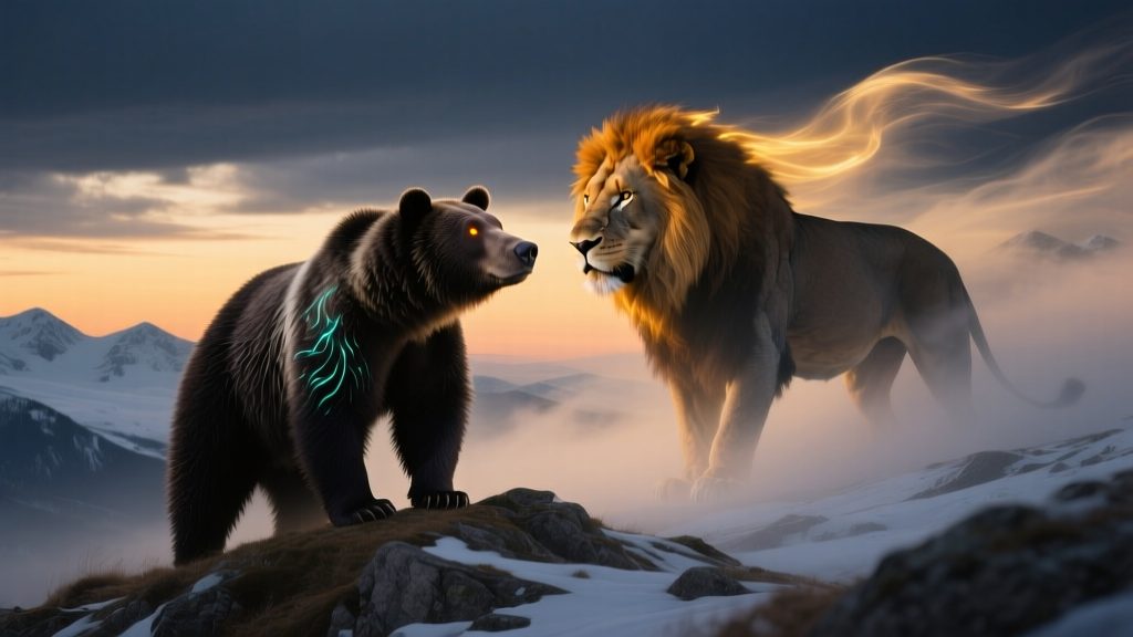 Bear and Lion: Combined Dream Symbolism