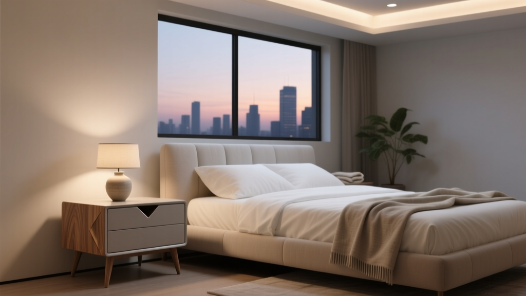 How to Choose Bedroom Nightstand Height - The Decor Mag