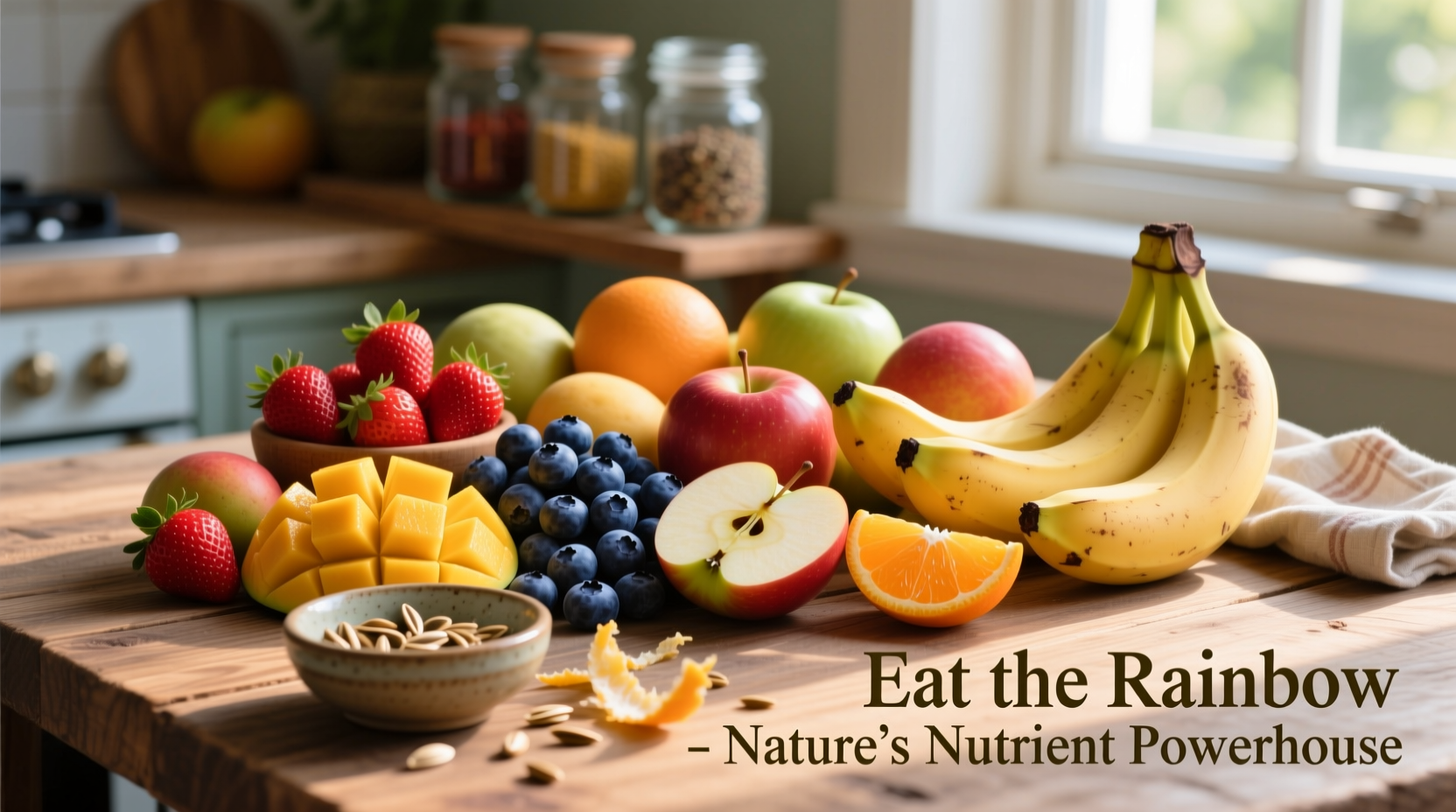 Fresh fruits for dietary variety and nutrition