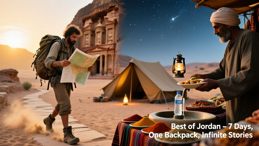 Best of Jordan: A Realistic 7-Day Backpacker Story — Petra, Wadi Rum, Amman & More