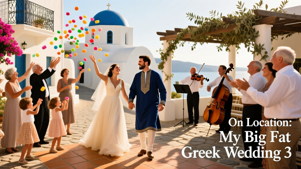 On Location: My Big Fat Greek Wedding 3 — Filming Across Greece’s Historic Islands and Athenian Landmarks
