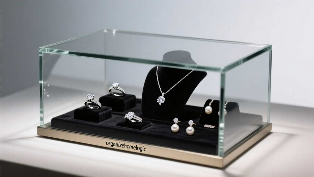 Best Glass Display Cases for Jewelry Retail