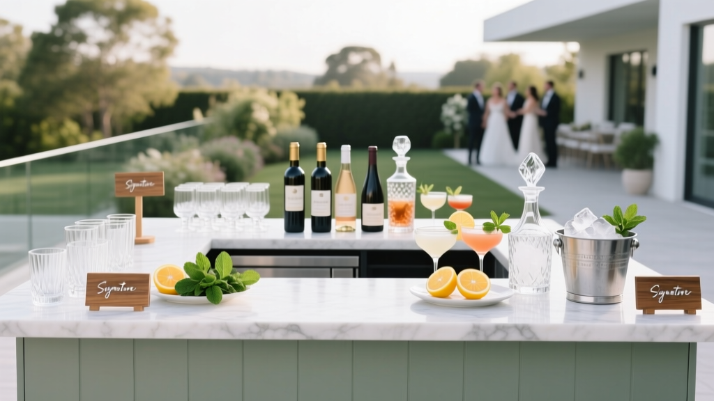 Wedding Bar Stocking: Budget-Savvy & Low-Waste (2026)