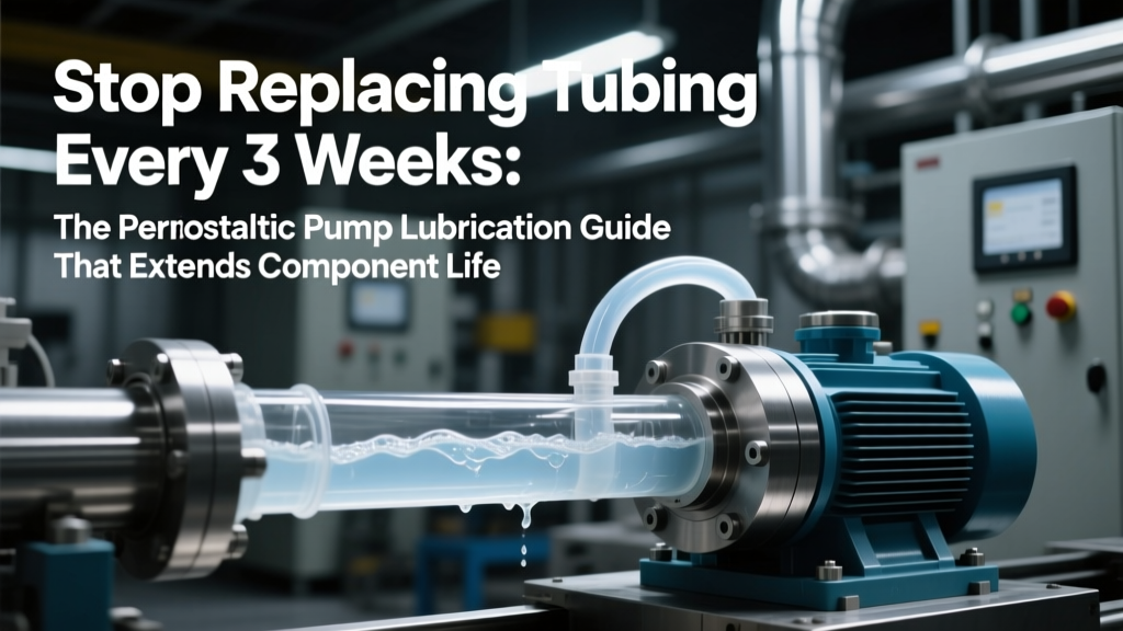 Peristaltic Pump Lubrication Guide: Extend Life 217%