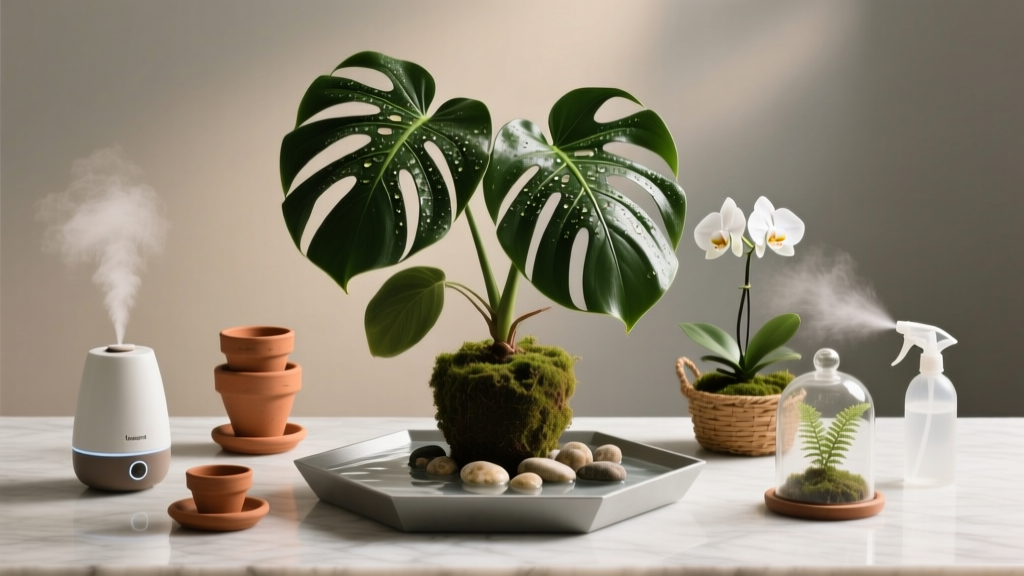 Do Pebble Trays Work for Indoor Plant Humidity?