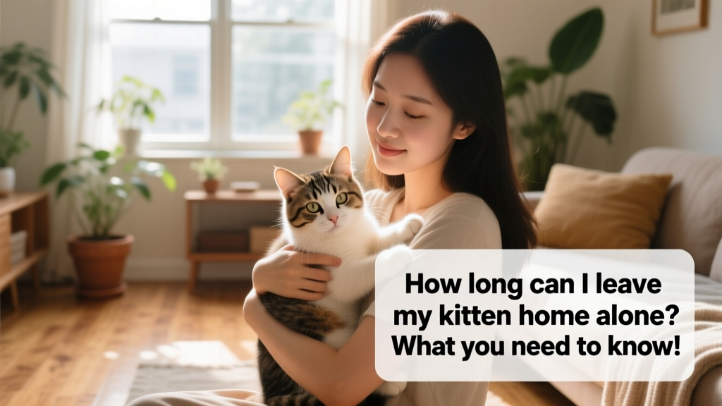 How Long Can I Leave My Kitten Home Alone? What You Need to Know!