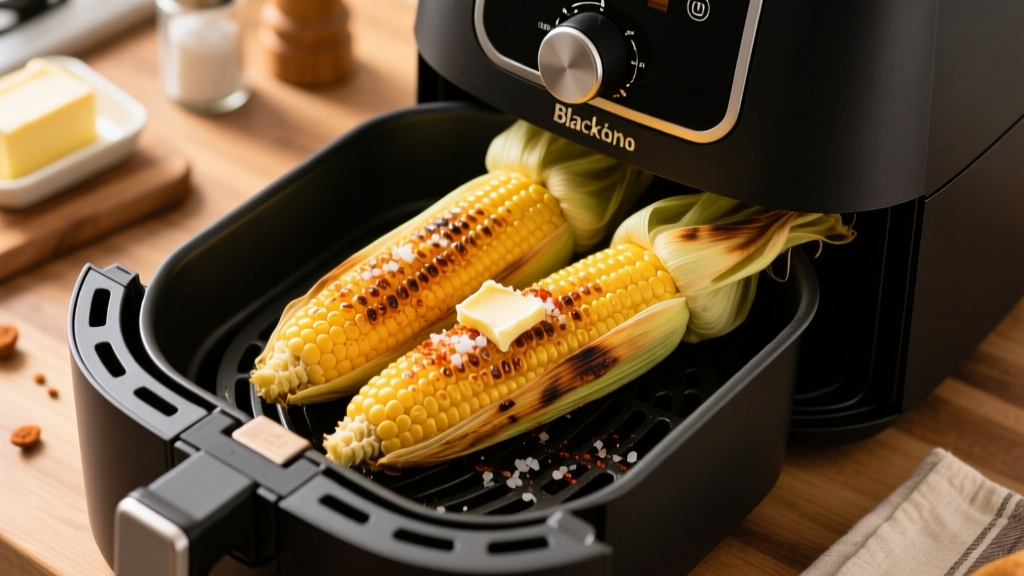 How to Cook Corn in a Blackstone Air Fryer (Crispy & Easy)