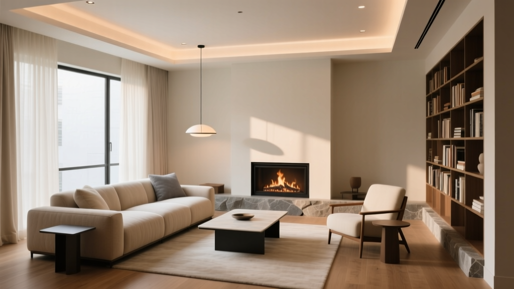 How To Arrange Furniture Around A Corner Fireplace