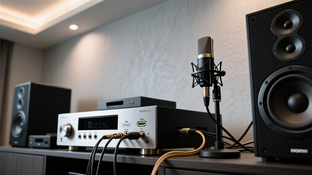 How to Connect Microphone to Home Theater System