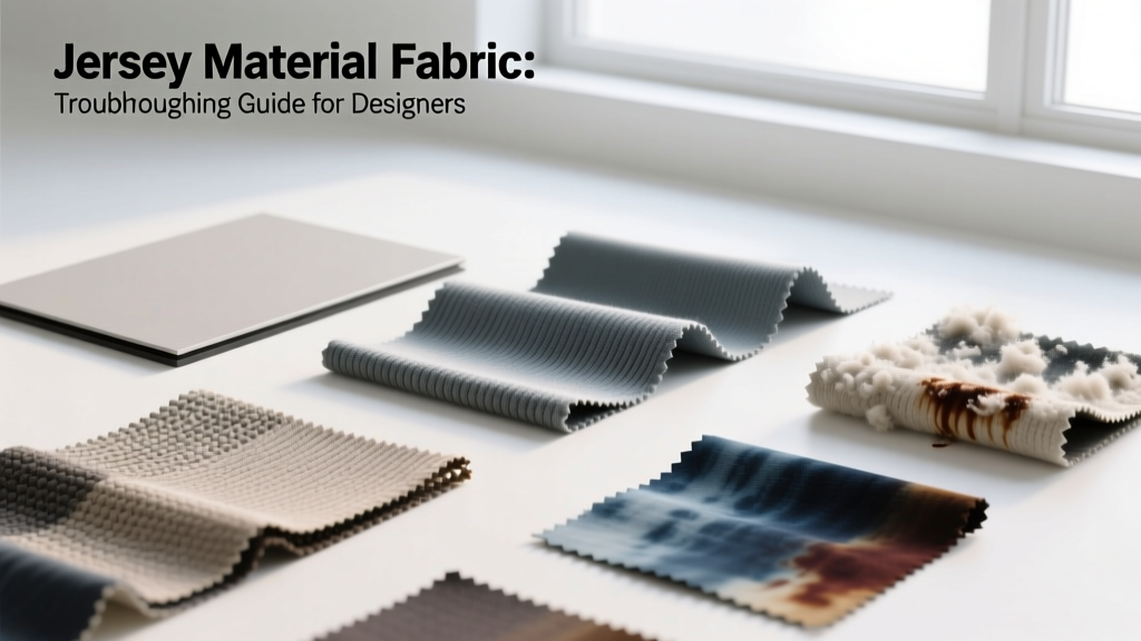 Jersey Material Fabric: Troubleshooting Guide for Designers