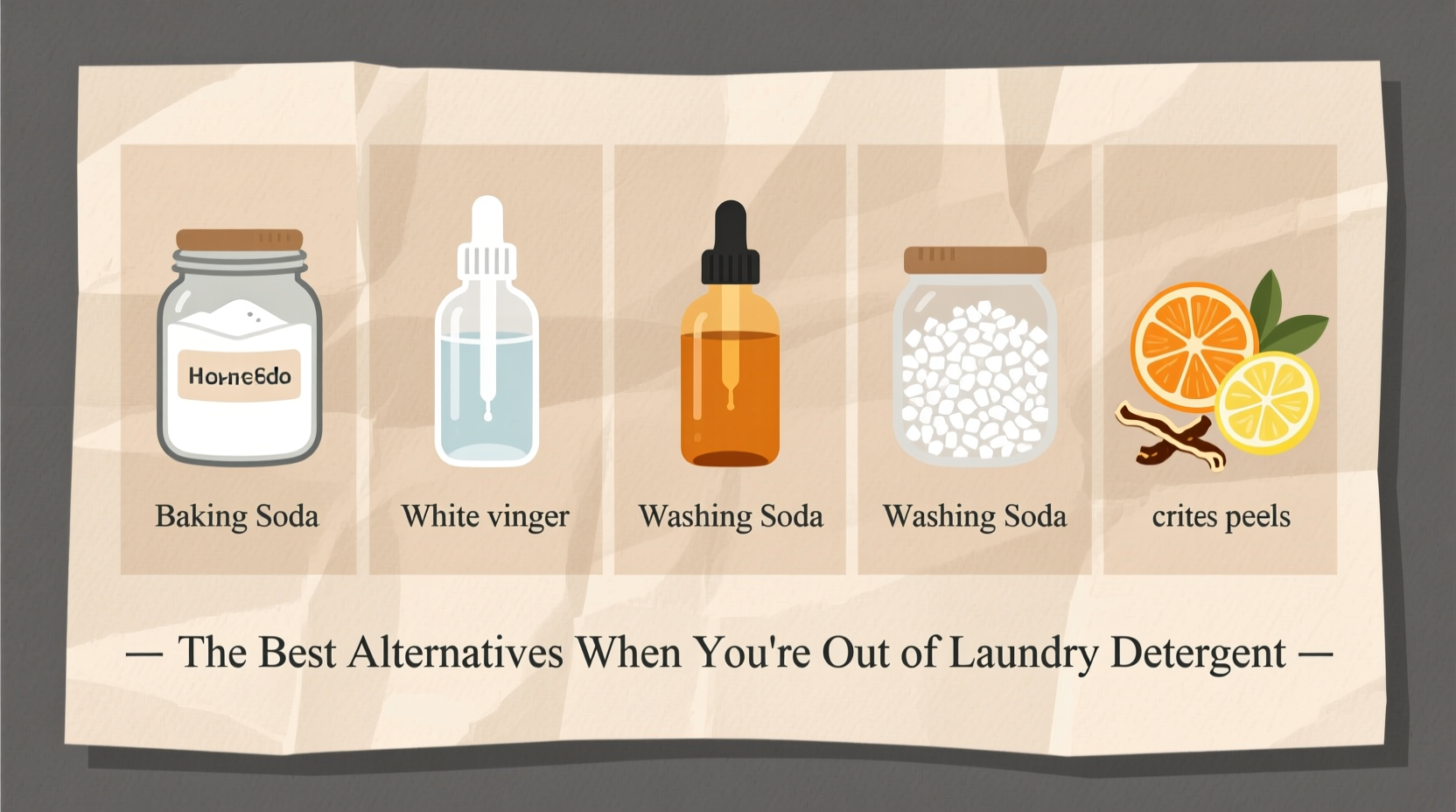 the best alternatives when youre out of laundry deterge