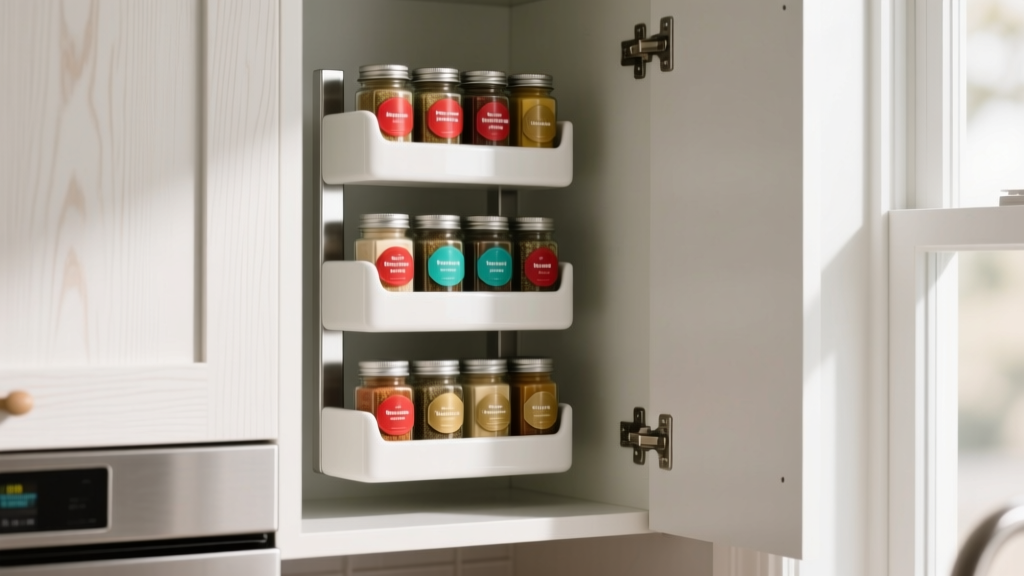 Best Space Saving Spice Rack for Small Cabinets