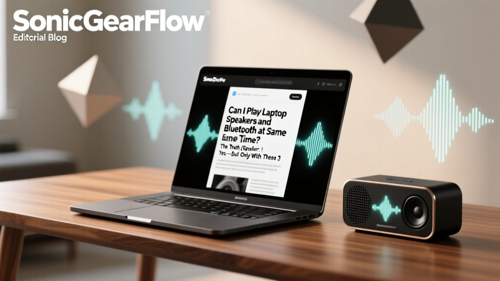 Play Laptop Speakers and Bluetooth Simultaneously (2026)