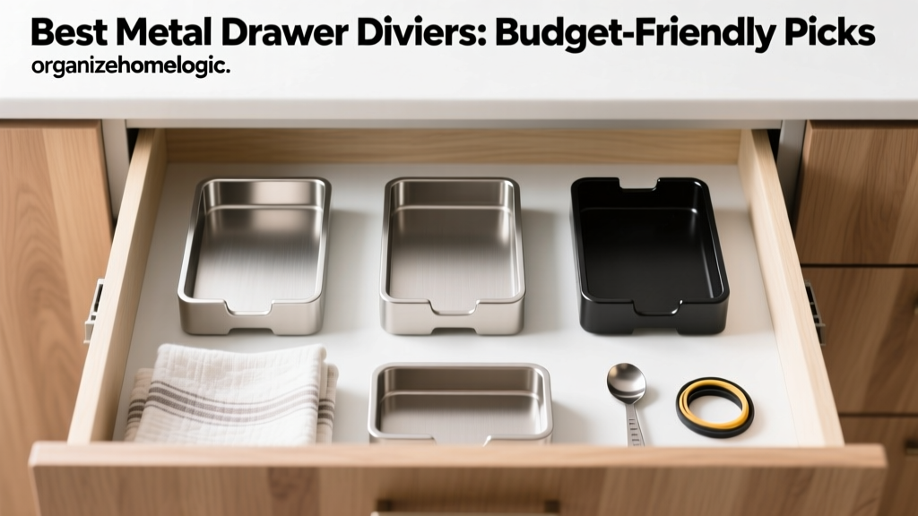 Best Metal Drawer Dividers: Budget-Friendly Picks