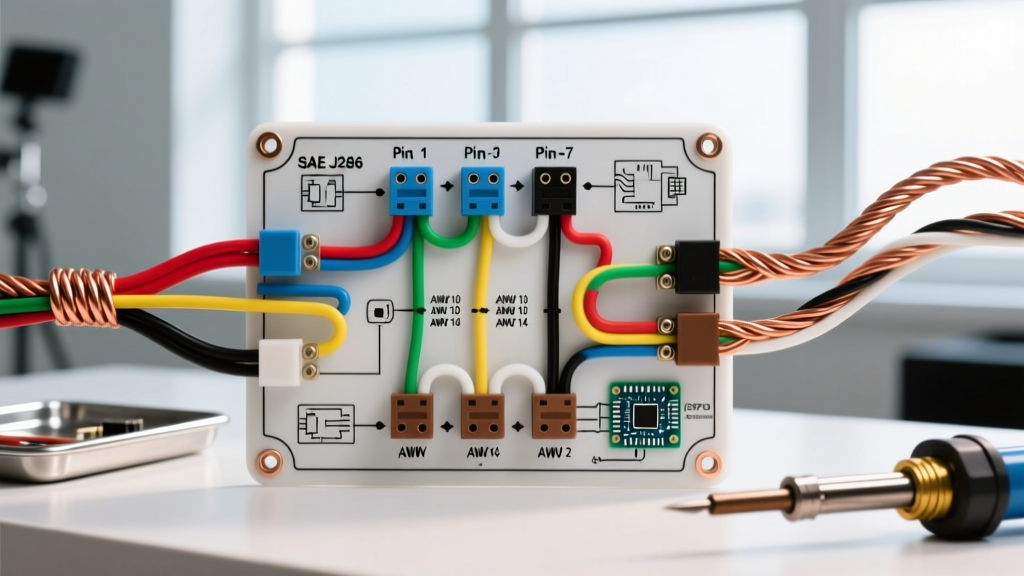 7 Pin Wiring Diagram for Trailers: Safety & DOT Code Guide