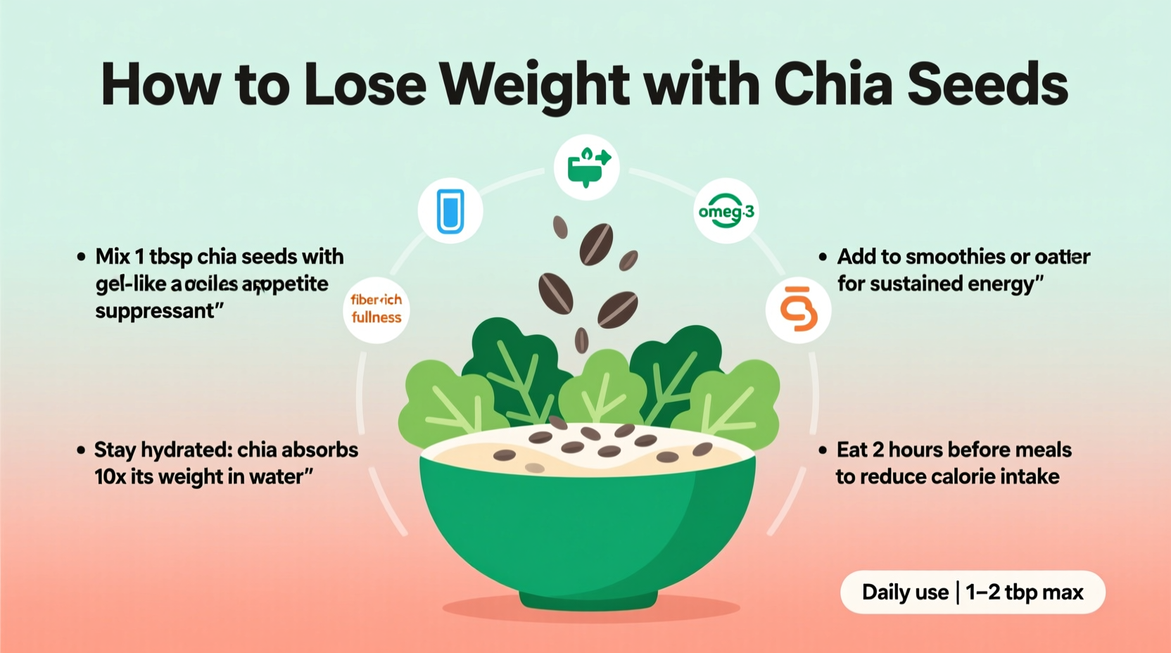 How Chia Seeds Support Weight Loss: Science-Backed Methods