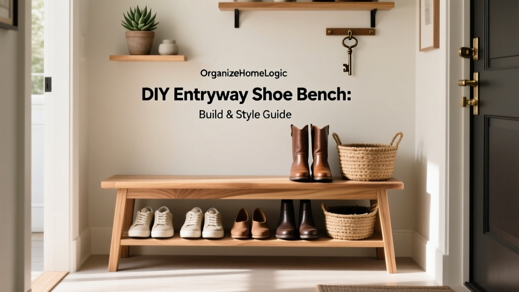 DIY Entryway Shoe Bench: Build & Style Guide