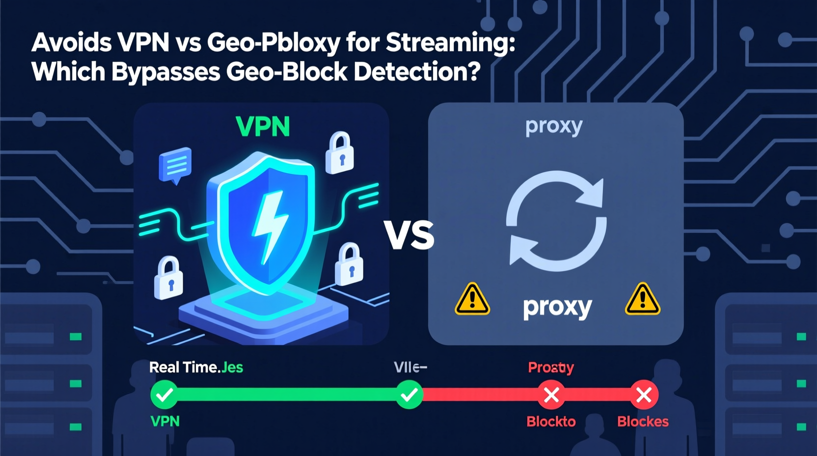 vpn vs proxy for streaming which one avoids the geo block detection