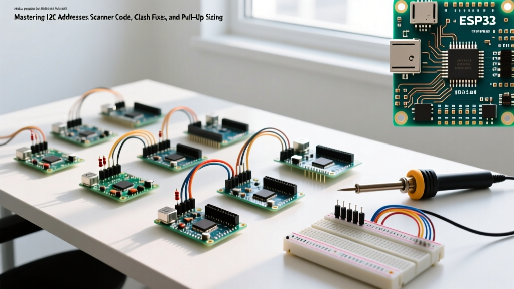 Mastering I2C Addresses: Scanner Code, Clash Fixes, and Pull-Up Sizing