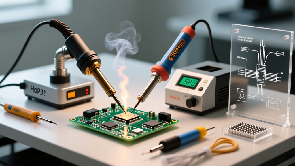 BGA Soldering Methods Compared: Hot Air vs IR Rework Stations