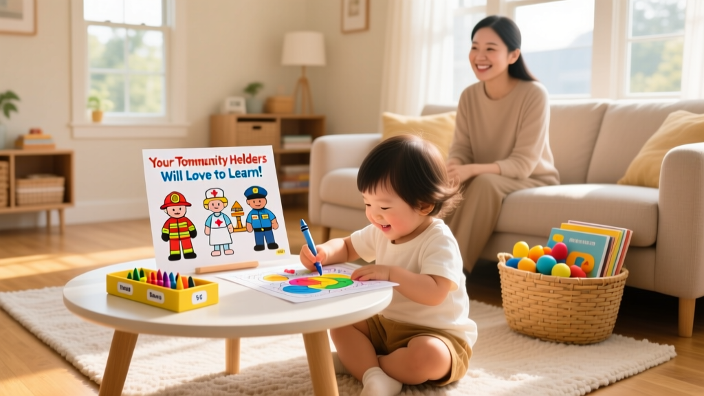 Community Helpers Coloring Pages Your Toddler Will Love To Learn Color