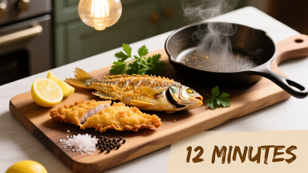 Crispy Air Fried Crappie Fillets in 12 Minutes