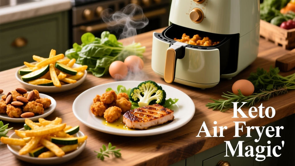 Best Keto Air Fryer Cookbook: Crispy, Low-Carb Recipes