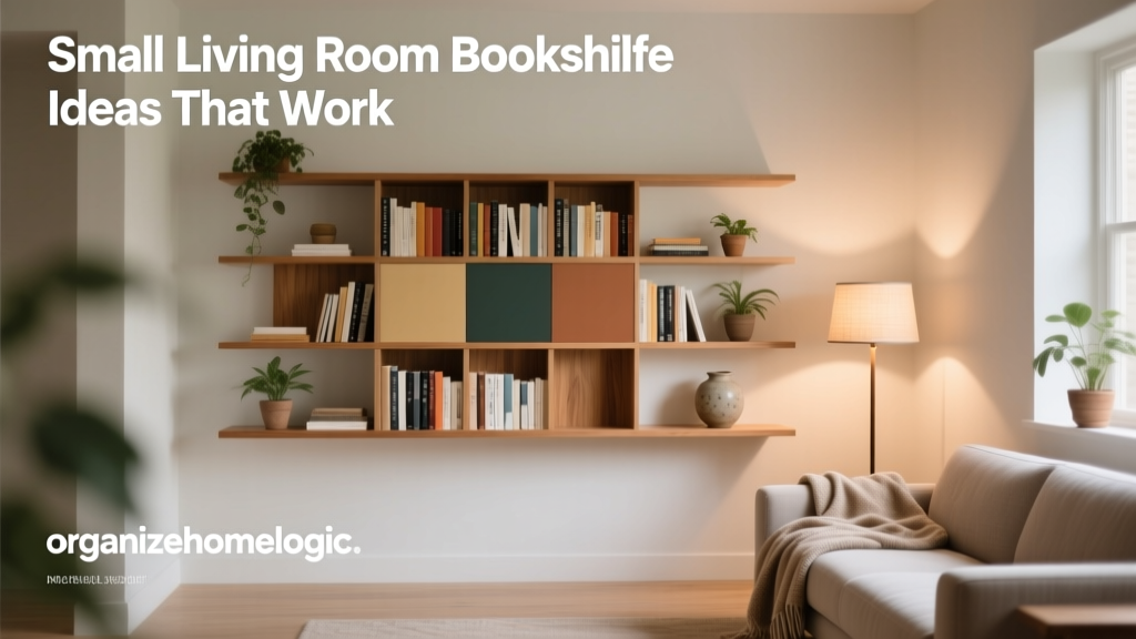 Small Living Room Bookshelf Ideas That Work